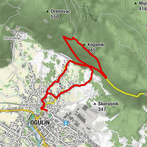 Ogulin - Podvrh - Kopanik - Karlovačka županija