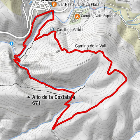 Gaibiel - Camino de la Vall