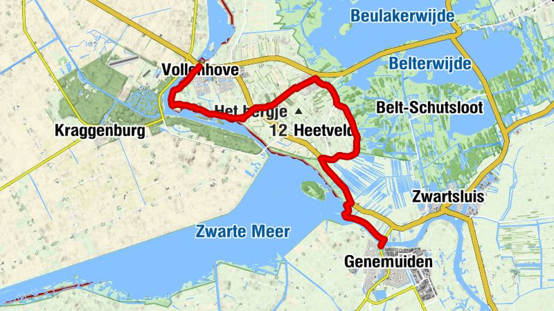Genemuiden - Het Wapen van Utrecht - Christelijke Gereformeerde Kerk - Vollenhove