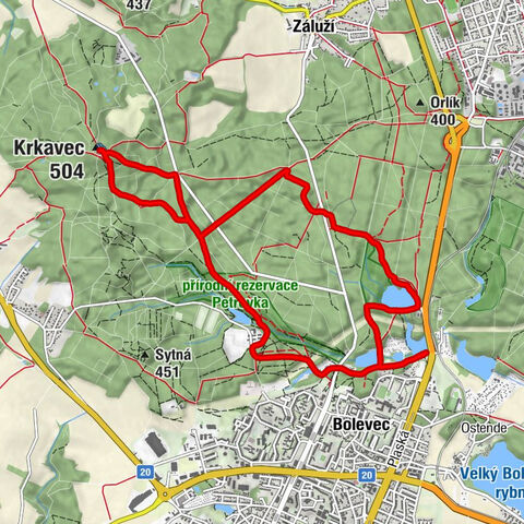 Kameňák - Krkavec a zpět