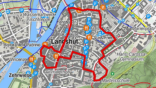 Altstadt - St. Nikolaus - Dominikanerkirche St. Blasius - Basilika Sankt Martin