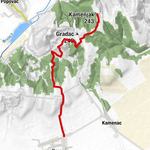 Osječko-baranjska županija - Kamenjak