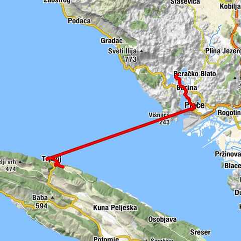Trpanj - Višnjica - crkva Kraljice Neba i Zemlje - Baćina
