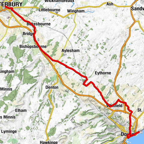 Canterbury - St Mary's - St Pancras - Dover