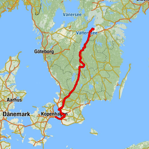 Kastrup - Gisslagårdsås - Stava - Vadstena Klosterkyrka