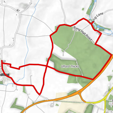 St Andrew, Bredfield - Bredfield - Ufford