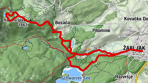 Žabljak - Ivan Do - Bosača - Opština Žabljak