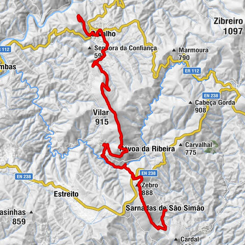 Sarnadas de São Simão - Sarzedinha - Vilar - Mosqueiro