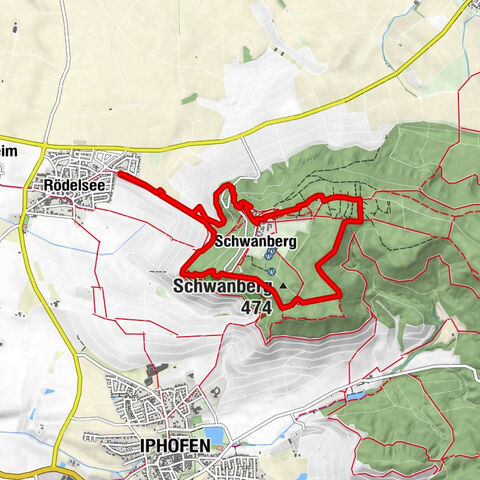 Rödelsee - St. Michael - Friedwald Gedenkstätte - Schwanberg
