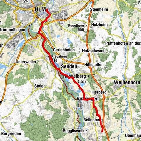 Von Ulm nach Betlinghausen (Illertissen) #LL2ROM_E026