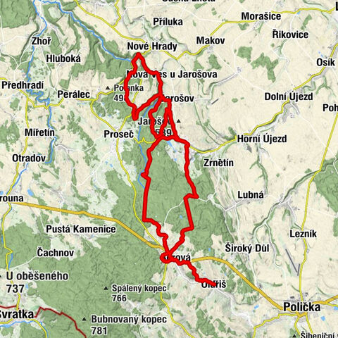 Oldřiš - U lesa - Maštale - Kazatelna