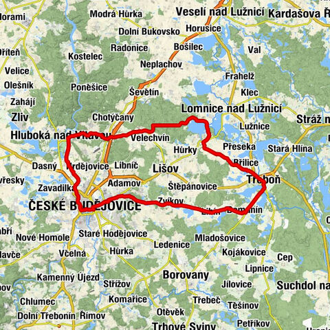 České Budějovice - Hlincová hora - svatý Václav - Na Vlčku