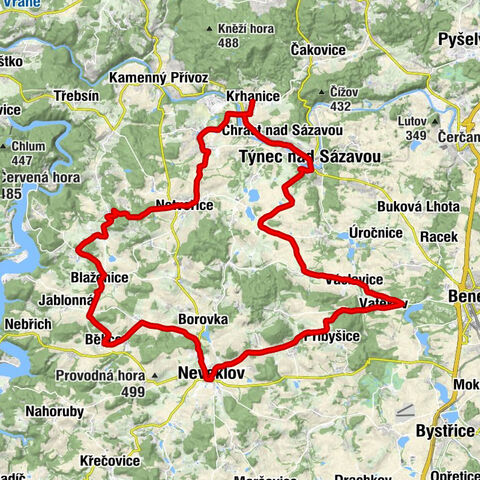 Krhanice - Nanebevzetí Panny Marie - Narození Panny Marie - Svatý Havel