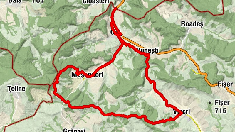 Bunești - Criț - Biserică fortificată - Biserica Ortodoxă