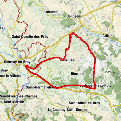 Wambez - Église Saint-Georges - Église Saint-Denis - Église de la Trinité