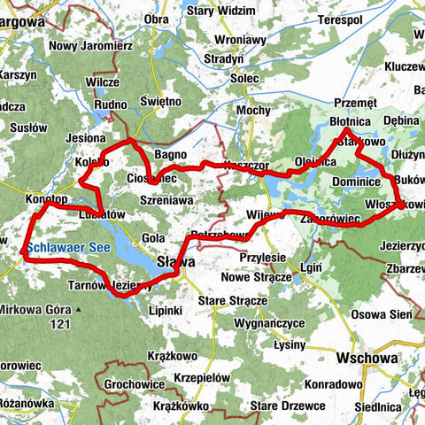 Lubiatów - Kościół pw. Narodzenia św. Jana Chrzciciela w Kolsku - Kościół pw. św. Jadwigi - Konotop