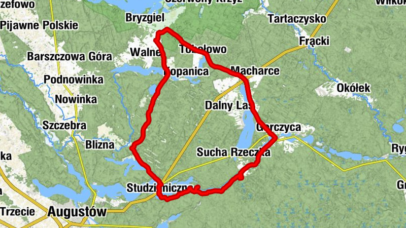 Monkinie - Tobołowo - U Krystyny - Kościół pw. Matki Bożej Szkaplerznej