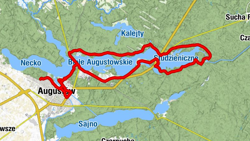 Borki - Augustów - Osiedle Polanica - Kościół pw. Matki Bożej Szkaplerznej