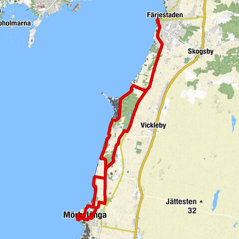 Cykelfärjan Dessi - Haga park - Mörbylånga - Färjestaden