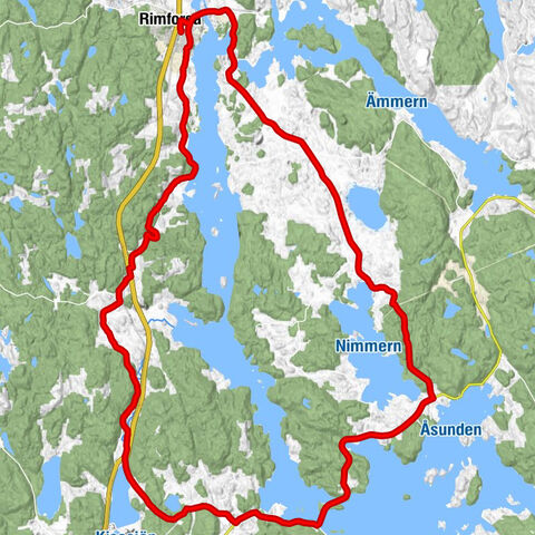 Rimforsa - Håkantorp - Krågedal