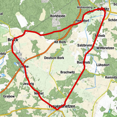 Beelitz Stadt - Kirche Nichel - Marienkirche - Kirche