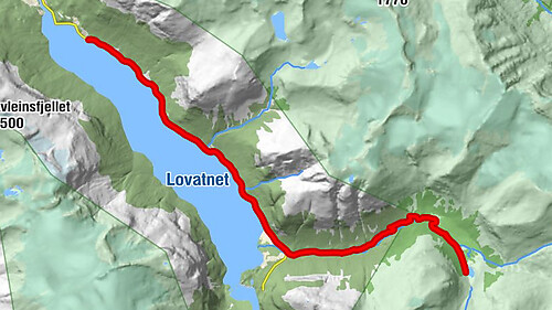 Sande - Hogrenning - Bødal - Bødalssætra