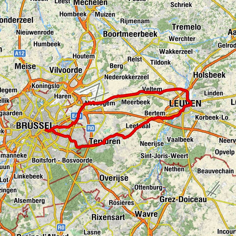 Maelbeek - Maalbeek - Maria Hemelvaartkerk - Sint-Lambertuskerk - Schaerbeek - Schaarbeek