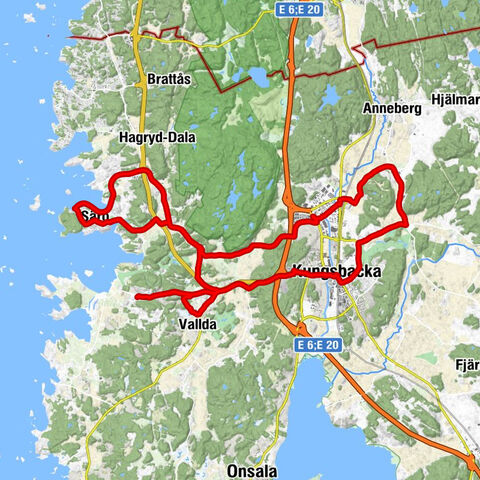 Kungsbacka kommun - Vallda kyrka - Särö kyrka - Släps kyrka