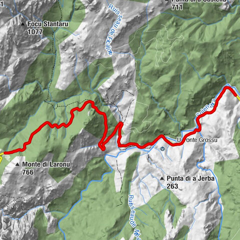Solaro - U Ponte Grossu - Col de Larone