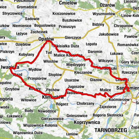 Opatów - Wzgórze Zamkowe - Wzgórze Katedralne - Kościół rektoralny pw. Świętego Jakuba