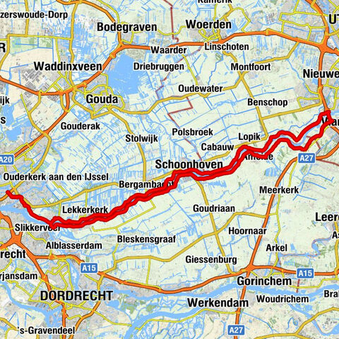 Capelsebrug - Hervormde gemeente Nieuw-Lekkerland (dorp) - Hervormde Kerk - Grote- of Johanneskerk