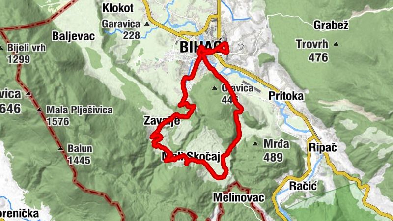 Bihać - Brklja - Džamija Gornje Prekounje