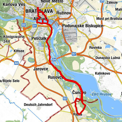 Krátky diel - Szent Márton templom - Kaplnka Kristovho tela - Nové Mesto