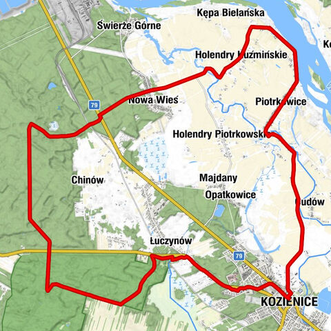 Kozienice - Kaplica pw. Matki Kościoła - Cudów - Kościół pw. Bożego Miłosierdzia