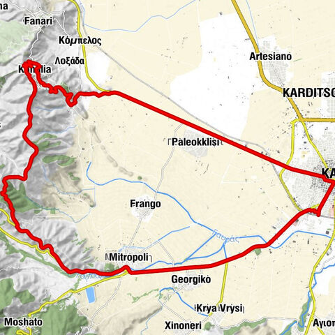 Καρδίτσα - Προφήτης Ηλίας - Άγιος Δημήτριος