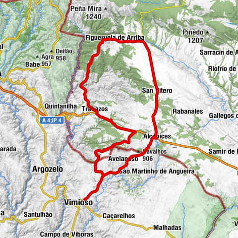 Vale de Frades e Avelanoso - Alcañices - San Juan del Rebollar - San Vitero