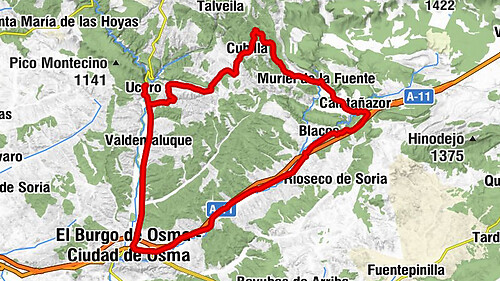 El Pozoto - La Parrilla de San Bartolo - El Balcón del Cañón - Ermita de Nuestra Señora de la Soledad