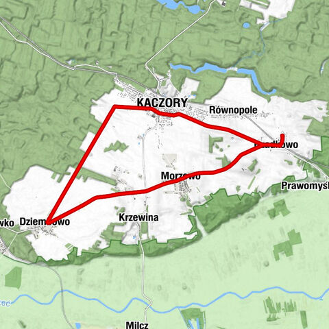 Rzadkowo - Morzewo - Dziembowo - Kaczory