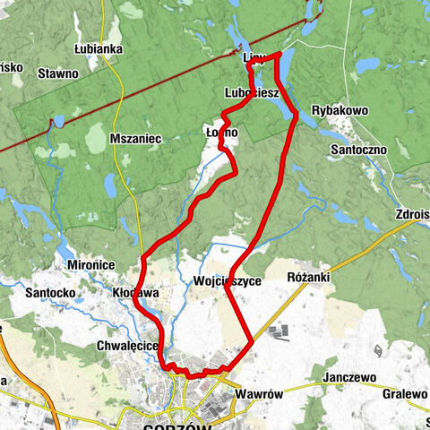 Gorzów Wielkopolski - Kościół pw. Matki Bożej Różańcowej - Kłodawa - Kościół Podwyższenia Krzyża