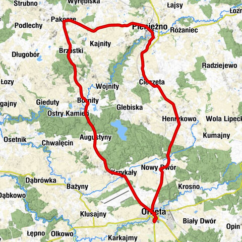 Kaplica domowa - Kościół pw. Świętego Jana Chrzciciela - Cerkiew Michała Archanioła - Kaplica pw. Niepokalanego Poczęcia Najświętszej Maryi Panny