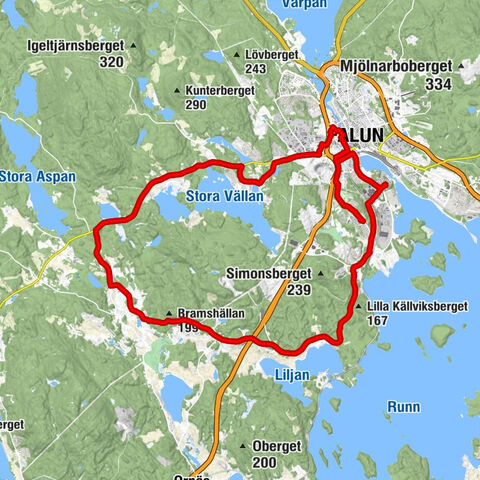 Falu kommun - Galgberget - Falun - Sankt Örjans kapell