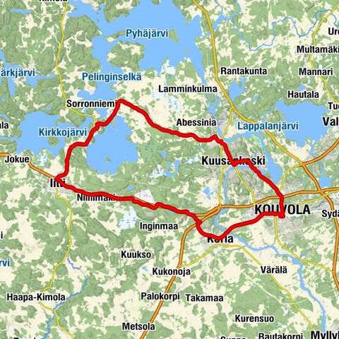 Kouvola - Torvikallio - Kivistenmäki