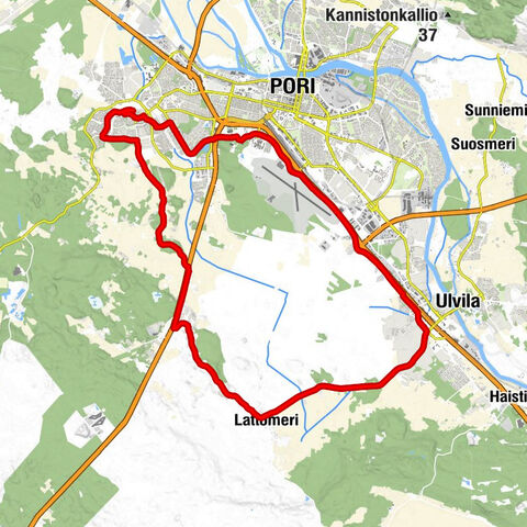 Seem - Lattomeri - Ulvila - Pori