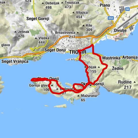 Trogir - katedrala svetog Lovre - crkva svetog Ivana Krstitelja - Sv. Karlo