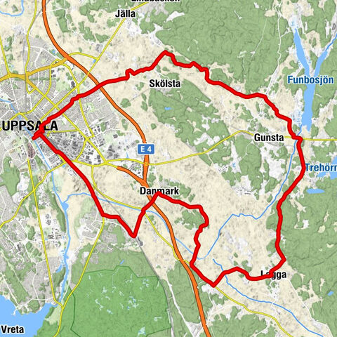 Uppsala Östra - Vaksalastaden - Uppsala - Samariterhemmets kyrka