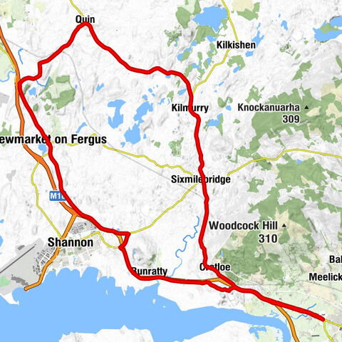 Landsdowne Bridge - Newmarket on Fergus - Abbey Tavern - The Little Church