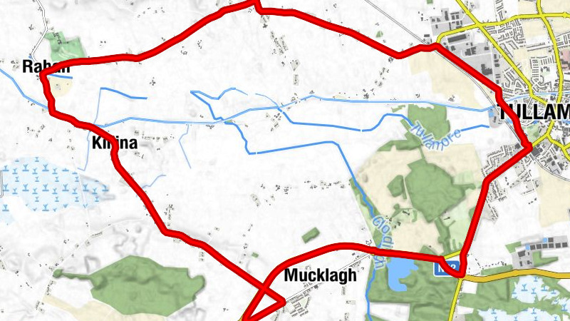 Tullamore - Ballinamere - Rahan
