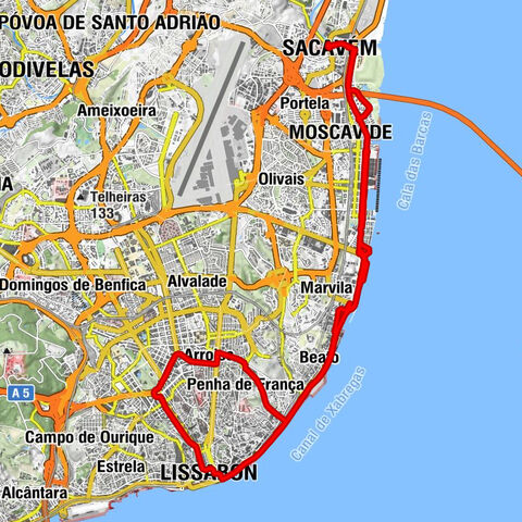 Marquês de Pombal - Igreja de Nossa Senhora da Vitória - Igreja de Nossa Senhora da Oliveira - Igreja de Nossa Senhora dos Navegantes