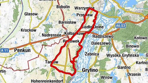 Mescherin - Kościół Nawiedzenia Najświętszej Maryi Panny - Gedächtniskirche - Dorfkirche Mescherin