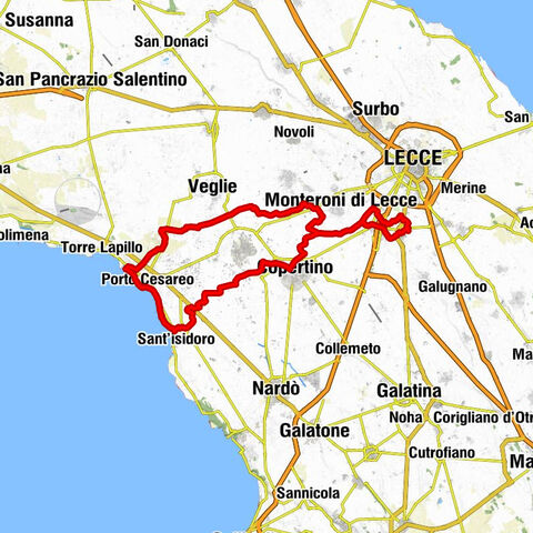 San Cesario di Lecce - Chiesa di San Nicola - Chiesa Madonna della Croce - Chiesa di Maria SS Immacolata